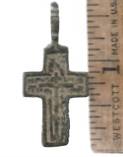Antique 17-18th Century Russian North Orthodox Old Believers Cross Pendant Z126 picture