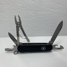 Victorinox Mechanic Knife Black Scales Discontinued Pliers EDC SAK picture