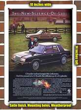 METAL SIGN - 1985 Chrysler Vintage Ad 02 picture