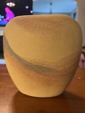 Vintage Sandstone Vase 8”X8” picture