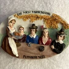 The First Thanksgiving Plymouth Mass Souvenir Refrigerator Magnet picture
