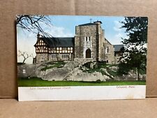 Saint Stephen's Episcopal Church Cohasset Massachusetts Antique Postcard No 61 picture