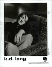 1995 Press Photo K.D Lang, Music Artist - cvp83091 picture