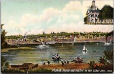 Vintage 1910s Illinois Postcard 