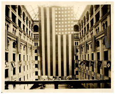 USA, Washington, American Flags in the Post Office Department Building, Vi picture