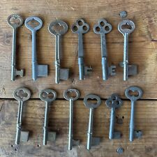 12 Antique & Vintage Skeleton Type Keys Lot #7 picture