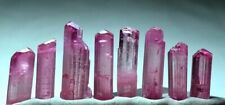 Pink colour terminated jewelery size tourmaline crystals - 26 carats picture