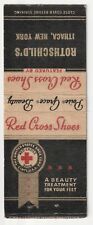c1930s Red Cross Shoes / Rothschild Bros. Department Store Ithaca NY Matchbook picture