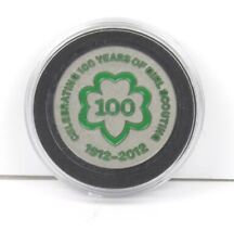 Girl Scouts Coin Celebrating 100 Years 1912-2012 Diamonds of AR OK TX New picture