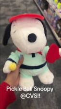 PICKLEBALL SNOOPY 2024 Peanuts CVS SUMMER Holiday Plush As Seen On TikTok✅ picture