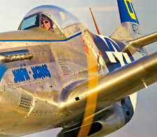THE AMERICAN AIR MUSEUM IN BRITAIN POSTER. [P-51D -20-NA MUSTANG] picture