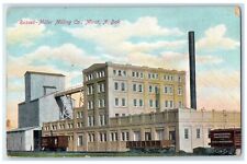 c1910 Russell Miller Milling Co. Exterior Building Minot North Dakota Postcard picture