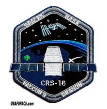 Authentic CRS-16 SPACEX FALCON-9 DRAGON ISS NASA RESUPPLY Mission Employee PATCH picture