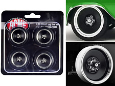 Custom Smoothie Wheel and Tire Set of 4 pieces for 1/18 Scale Models picture