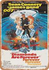 Metal Sign - Diamonds are Forever (1971) - Vintage Look picture