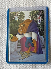 2001 Walt Disney World Signature Series I Card NM The Beast #24 Gold Parallel picture