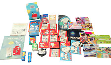HUGE VINTAGE SNOOPY PEANUTS LOT CARDS, COLLECTIBLES, BOOKS ACCESSORIES & MORE picture