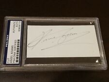 Ansel Adams Photographer Signed PSA DNA Autograph Auto cut picture