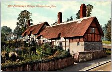 Ann Hathaways Cottage Stratford-On-Avon England Landscape Garden Postcard picture