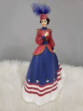 Thomas Kinkade OUR FLAG WAS STILL THERE Freedoms in Fashion vintage lady picture