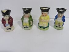 Miniature Toby Style Colonial Handled Jugs Circa  1.5