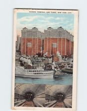 Postcard Hudson Terminal and Tubes New York City New York USA picture