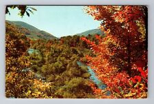 New Castle PA-Pennsylvania, Scenic View Of Fall Color, Vintage Postcard picture