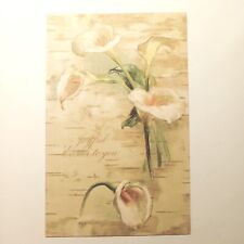 1908 Joyful Easter To You Postcard Antique Embossed AA02 picture