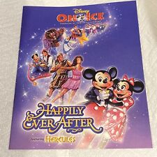 Disney on Ice 1998 Program Book Happily Ever After Featuring Hercules picture