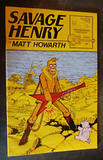 Savage Henry #1 (1987 Vortex Comics) Opening Night by Matt Howarth picture