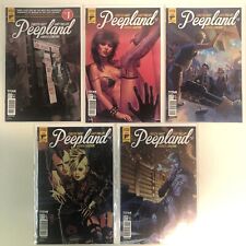 Peepland (2016) Complete Limited Series # 1-5 (VF/NM) Hard Case Crime•Titan picture