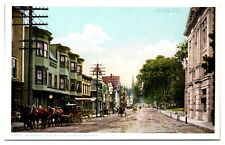 ANTQ Main Street, Wagons, Bicycle, Businesses, White Mtns, Littleton, NH  picture