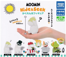 Gashapon Moomin Hide & Seek 5 Full Set Gacha Capsule Toy Takara Tomy Arts picture