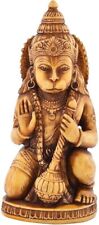 Hanuman Ji Idol Statue Murti With Gada Hindu God Religious Showpiece 14 cm picture
