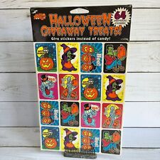Vintage Halloween Mello Smello Trick or Treat Stickers picture