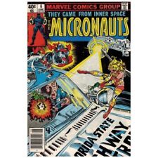 Micronauts (1979 series) #6 Newsstand in VF minus condition. Marvel comics [v@ picture