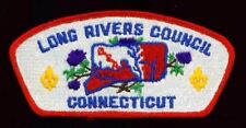 BSA CSP Long Rivers Council Connecticut scout patch S-1 OS picture