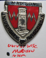 Army DUI DI CB clutchback UNIVERSITY of WISCONSIN MADISON ROTC program nhm picture