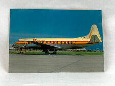 Royal Air Lao - Vickers Viscount Postcard - #215 picture