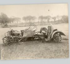 Abandoned and Destroyed Vintage Automobile 1910s Press Photo picture