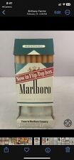 Rare Marlboro Menthol 1990 Cigarette Pack Counter Sales Display Phillip Morris  picture