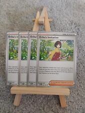 Erika’s Invitation - 160/165 - Pokemon 151 - Trainer Playset - Pack fresh picture