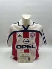 Bayern Munich Jersey 2001/2002 Teamsigniert Autograph Bundesliga COA Adidas XL picture