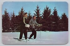 Skiing In the Beautiful Pocono Mountains of Pennsylvania Postcard 2958 picture