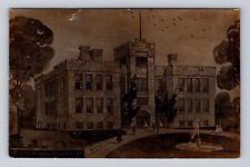 Amherst OH-Ohio, RPPC: Union School, Vintage c1910 Postcard picture