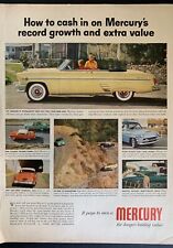 Vintage 1954 Mercury Automobile Ad picture