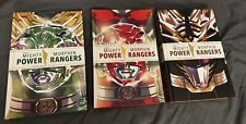 LIGHTLY USED 3-VOL MIGHTY MORPHIN POWER RANGERS Year One, Two, Shattered Grid HC picture