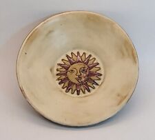 Artisan Mara Sun Design Pottery Bowl Handmade In Mexico Signed  8