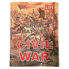 Vintage 1961 Great Battles Of The Civil War Time Life Maps Battles Illustrations picture