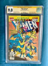 SIGNED Chris Claremont 9.0 CGC X-MEN ANNUAL 1 nm ss wolverine psylocke uncanny 4 picture